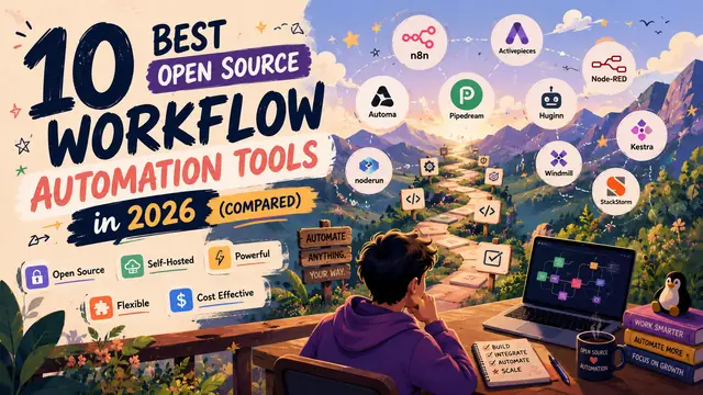 10 Best Open Source Workflow Automation Tools in 2026 (Compared)